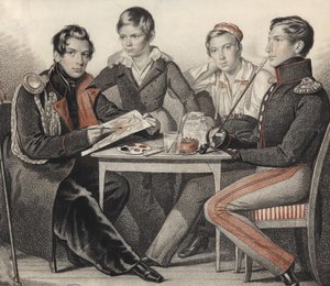 Portrait of the Brothers Konovnitsyn