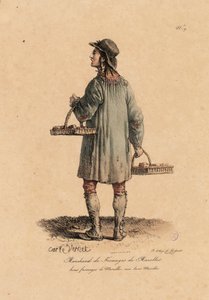 A Cheese Merchant of the Marolles from 