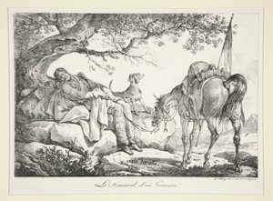 The Sleep of... by Carle Vernet