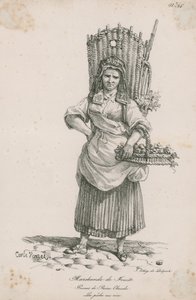 Marchande de Fruits by Carle Vernet