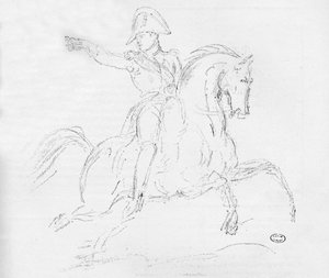 Napoleon on Horseback