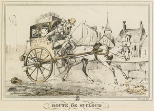 Scenes of Daily Life, Roads and Paths: Road to Saint-Cloud