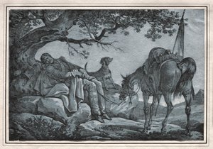 The Sleeping Soldier by Carle Vernet