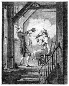 The Toilet of the Clerk Prosecutor by Carle Vernet