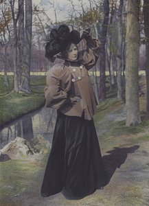 Woman in a Paris Park