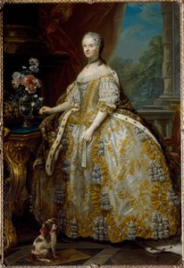Portrait of Mary Lescszinska, Queen of France