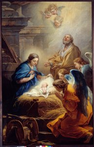 The Adoration of the Angels by Carle van Loo