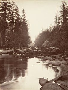 Merced River, Yosemite, ca. 1872, printed ca. 1876