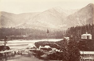 Cascades, Oregon by Carleton Emmons Watkins