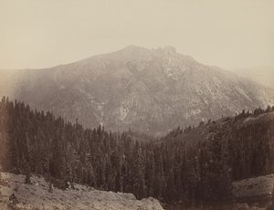 Downeville Butte by Carleton Emmons Watkins