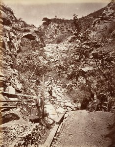 Hot Sulphur Springs, Santa Barbara, 1876, printed ca. 1876 by Carleton Emmons Watkins