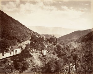Hot Sulphur Springs, Santa Barbara by Carleton Emmons Watkins