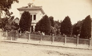 Residence of Charles Bernard, 312 Oak Street, San Francisco, California by Carleton Emmons Watkins