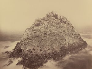 Sugar Loaf Island, Farallons, 1868/1869 by Carleton Emmons Watkins