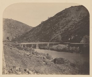 Benton Dam, Merced River by Carleton Watkins