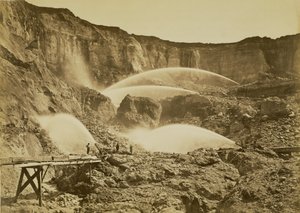 Malakoff Diggings, Nevada County, California by Carleton Watkins