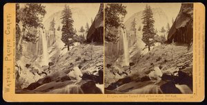Piwyac, or the Vernal Fall, 300 feet, Yosemite Valley, Mariposa County, Cal