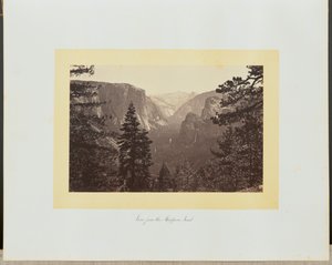View from the Mariposa Trail by Carleton Watkins