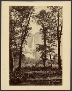 Yosemite Falls, from Below by Carleton Watkins