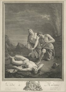 Adam and Eve by the Body of Abel by Carlo Antonio Porporati