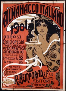 Italian Almanac, 1901 by Carlo Casaltoli