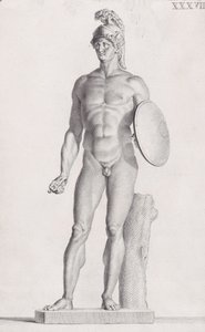 Statue of Mars, 1734