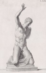 Statue of Narcissus, 1734