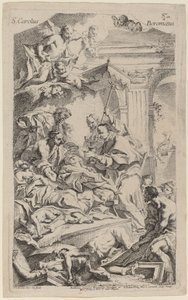 San Carlo Borromeo Giving Last Communion to Victims of the Plague