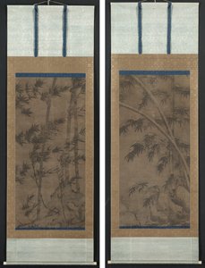 Bamboo in Four Seasons: Summer and Winter by Carlo Maratti