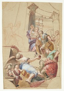 A Victorious General in Audience with a Ruling Couple by Carlo Maratti