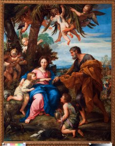 Rest During Flight into Egypt by Carlo Maratti