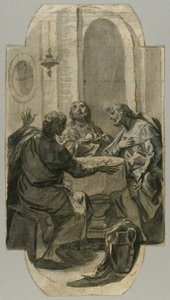 Supper at Emmaus by Carlo Maratti