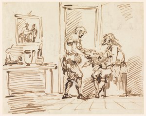 A Genre Scene, 1725-50