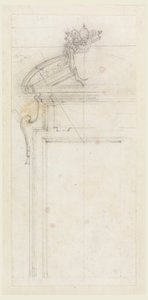 Design for a Door Case, 1725-50