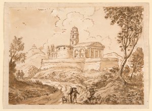 Figures on Road, Mid-18th to Late 18th Century