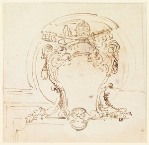 Papal Escutcheon, 1740–58