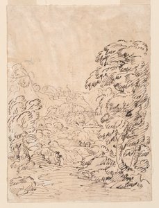 Road Leading to a Mountainous Town, 1750–1786
