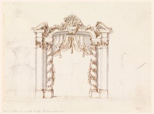 Project for an Entrance by Carlo Marchionni