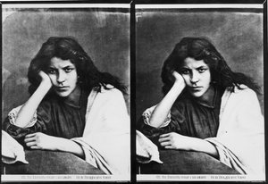 A Girl of Chioggia Dreaming of Her Loves by Carlo Naya