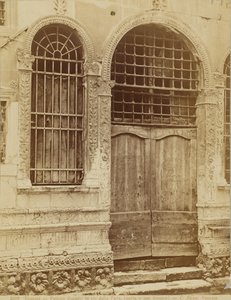 Guizetti Palace - Door and Window by Carlo Naya