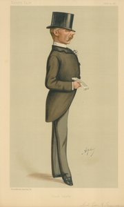Colonel Edward J Saunderson, Irish Loyalty, Vanity Fair cartoon by Carlo Pellegrini