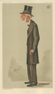 General Viscount Templetown, Upty, 18 August 1888, Vanity Fair Cartoon by Carlo Pellegrini