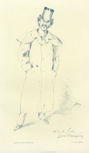 James Abbott McNeill Whistler by Carlo Pellegrini