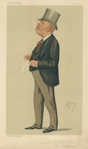 Mr Thomas Sutherland, P und O, Vanity Fair Cartoon by Carlo Pellegrini