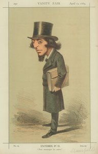 Rt Hon James Stansfeld, Pour encourager les autres, Vanity Fair cartoon by Carlo Pellegrini