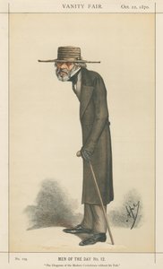 The Diogenes of the Modern Corinthians without his Tub, Thomas Carlyle (Vanity Fair series) by Carlo Pellegrini