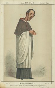 The Rev A H Mackonochie by Carlo Pellegrini