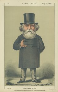 The Right Hon A H Layard by Carlo Pellegrini