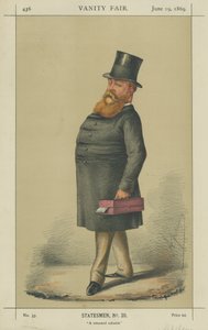 The Right Honourable Hugh Childers by Carlo Pellegrini