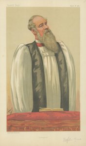 The Right Rev John Charles Ryle, Bishop of Liverpool, Liverpool, 26 March 1881, Vanity Fair Cartoon